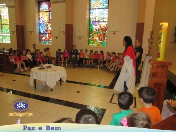 Ceia Pascal com os alunos do Nível A2