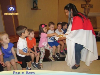 Ceia Pascal com os alunos do Nível A2