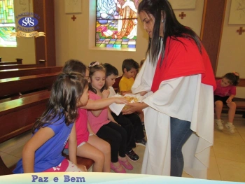 Ceia Pascal com os alunos do Nível A2