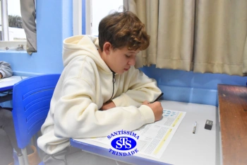 Estudantes realizam prova da OBMEP