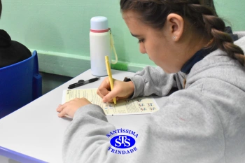 Estudantes realizam prova da OBMEP