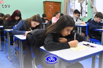 Estudantes realizam prova da OBMEP
