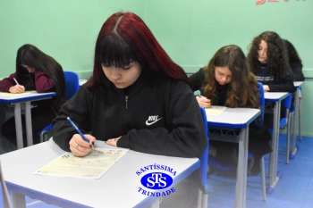 Estudantes realizam prova da OBMEP