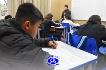 Estudantes realizam prova da OBMEP