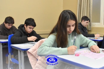 Estudantes realizam prova da OBMEP