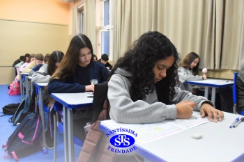 Estudantes realizam prova da OBMEP