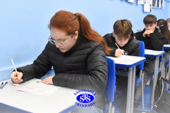 Estudantes realizam prova da OBMEP