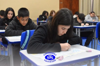 Estudantes realizam prova da OBMEP