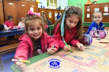 Infantil 4 desenvolve atividades que promovem o desenvolvimento de habilidades