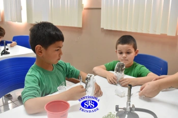 Infantil 4 desenvolve atividades que promovem o desenvolvimento de habilidades