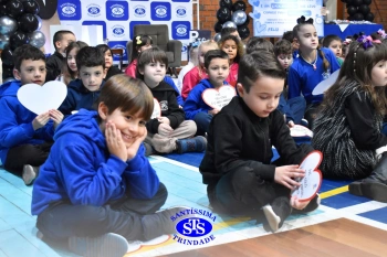 Homenagem aos pais dos alunos do Infantil 5 e 1º ano 