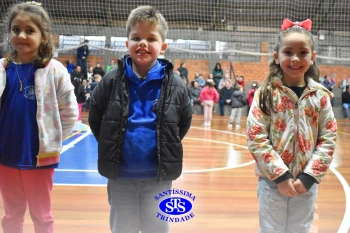 Homenagem aos pais dos alunos do Infantil 5 e 1º ano 