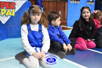 Homenagem aos pais dos alunos do Infantil 5 e 1º ano 