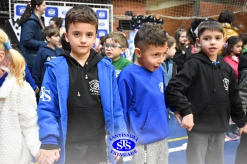 Homenagem aos pais dos alunos do Infantil 5 e 1º ano 
