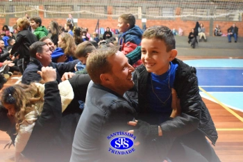 Homenagem aos pais dos alunos do Infantil 5 e 1º ano 