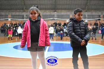 Homenagem aos pais dos alunos do Infantil 5 e 1º ano 