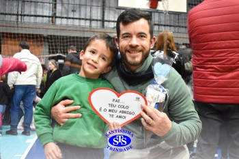 Homenagem aos pais dos alunos do Infantil 5 e 1º ano 