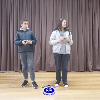 O palco foi todo dos nossos talentosos alunos