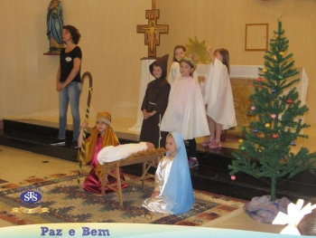 1º ano 1 e 1º ano 3 - Celebração de Natal
