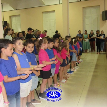 Celebração de Conclusão da Educação Infantil e Envio para o 1º ano do Ensino Fundamental.