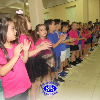 Celebração de Conclusão da Educação Infantil e Envio para o 1º ano do Ensino Fundamental.