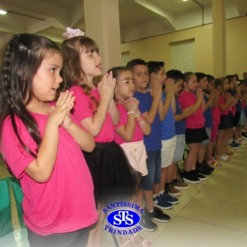 Celebração de Conclusão da Educação Infantil e Envio para o 1º ano do Ensino Fundamental.