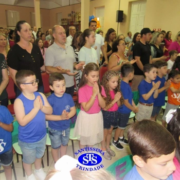 Celebração de Conclusão da Educação Infantil e Envio para o 1º ano do Ensino Fundamental.