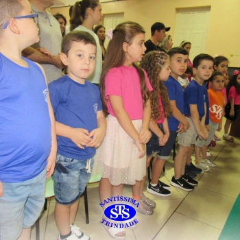 Celebração de Conclusão da Educação Infantil e Envio para o 1º ano do Ensino Fundamental.