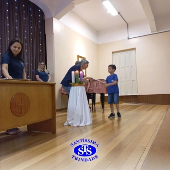 Celebração de Conclusão da Educação Infantil e Envio para o 1º ano do Ensino Fundamental.