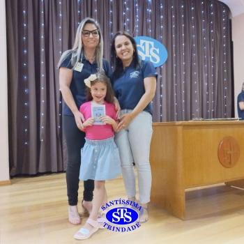 Celebração de Conclusão da Educação Infantil e Envio para o 1º ano do Ensino Fundamental.