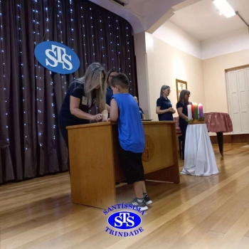 Celebração de Conclusão da Educação Infantil e Envio para o 1º ano do Ensino Fundamental.