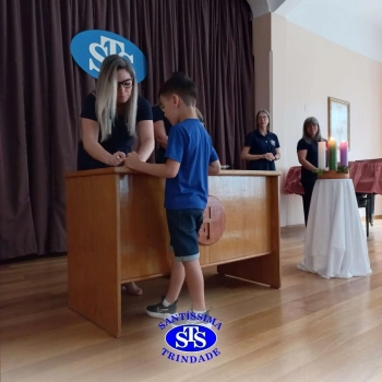 Celebração de Conclusão da Educação Infantil e Envio para o 1º ano do Ensino Fundamental.