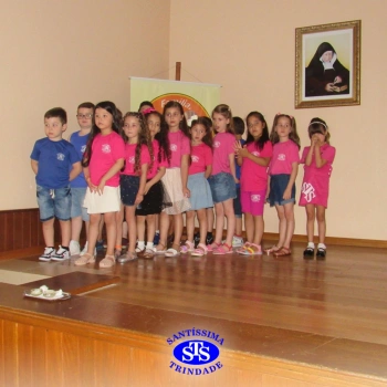 Celebração de Conclusão da Educação Infantil e Envio para o 1º ano do Ensino Fundamental.