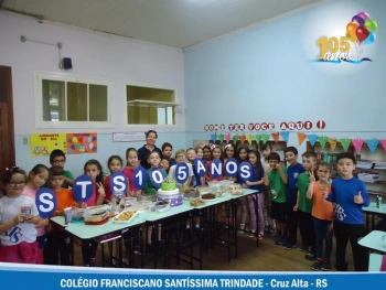 1º ao 5º ano - Lanche Coletivo 105 anos STS