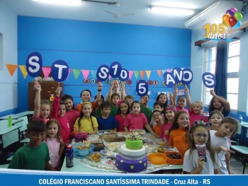 1º ao 5º ano - Lanche Coletivo 105 anos STS