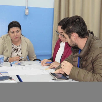 Encontro de formação com profissionais do Colégio