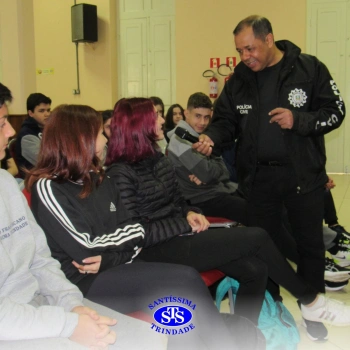 Papo de Responsa com alunos de 8º e 9º ano 