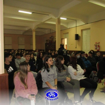 Papo de Responsa com alunos de 8º e 9º ano 