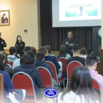 Papo de Responsa com alunos de 8º e 9º ano 