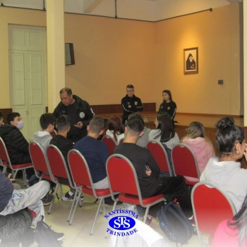 Papo de Responsa com alunos de 8º e 9º ano 