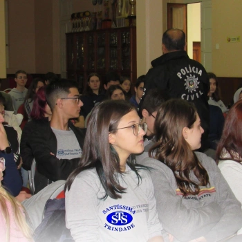 Papo de Responsa com alunos de 8º e 9º ano 
