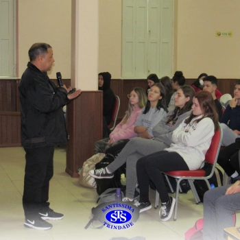 Papo de Responsa com alunos de 8º e 9º ano 