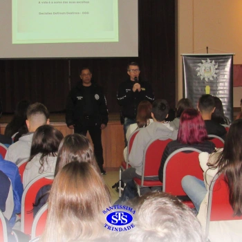 Papo de Responsa com alunos de 8º e 9º ano 