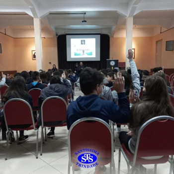 Papo de Responsa com alunos de 8º e 9º ano