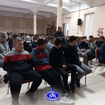 Papo de Responsa com alunos de 8º e 9º ano