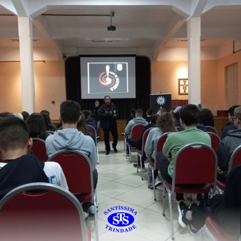 Papo de Responsa com alunos de 8º e 9º ano