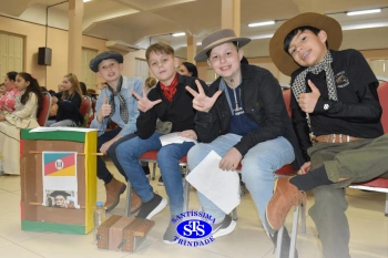 Alunos participam da 2ª Mostra da Cultura Gaúcha | 5º ano