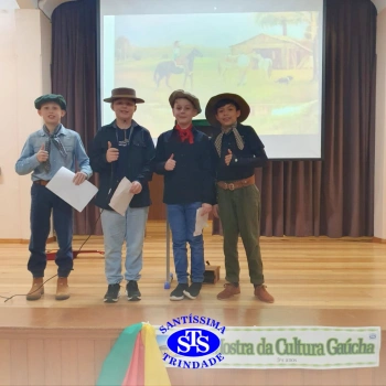 Alunos participam da 2ª Mostra da Cultura Gaúcha | 5º ano
