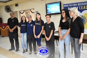 Aluna conquista 1º lugar na etapa distrital do concurso promovido pelo Lions Clube