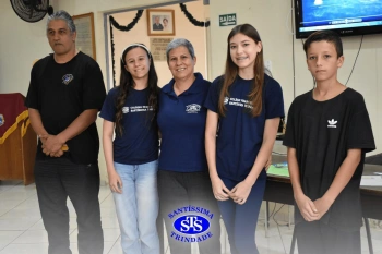 Aluna conquista 1º lugar na etapa distrital do concurso promovido pelo Lions Clube